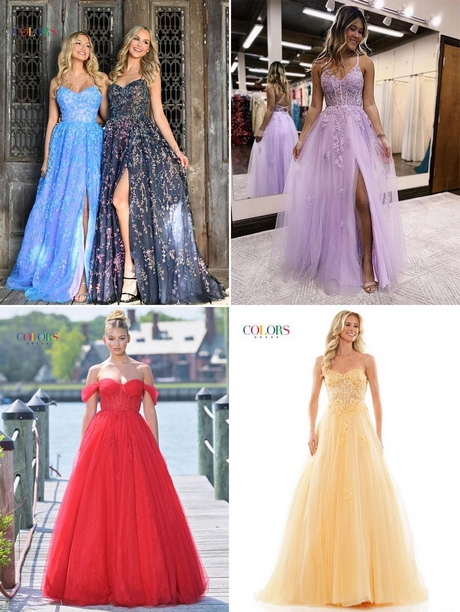 Colors prom dresses 2024