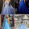 Blue quinceanera dresses 2024