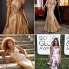 Golden dresses 2024