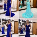 Mermaid style prom dresses 2024