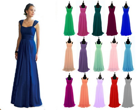 Blauwe maxi dress