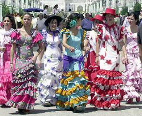 Flamenco jurk dames