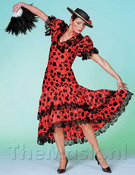 Flamenco jurk dames