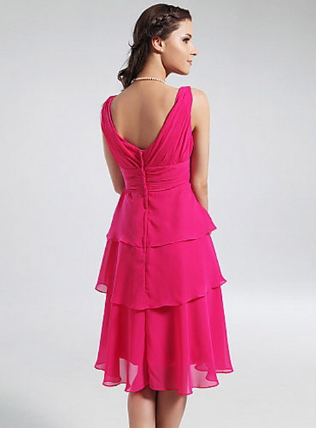 Fuchsia jurk