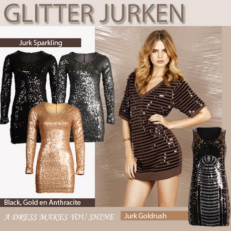 Glitterjurkjes