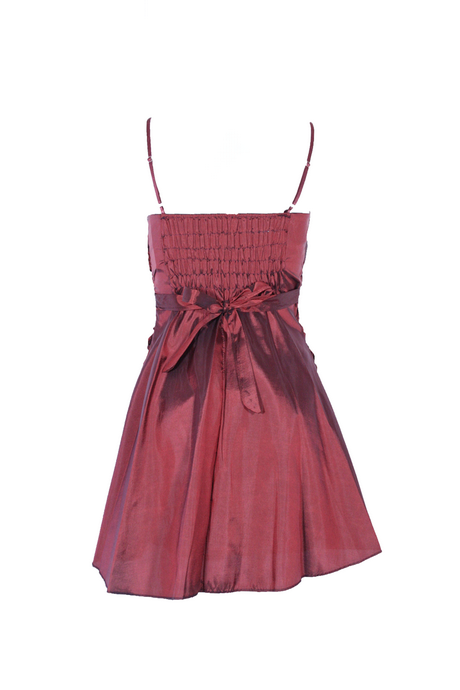 Jurk bordeaux rood