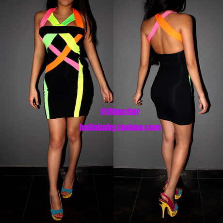 Jurk neon