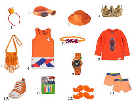 Kleding koningsdag