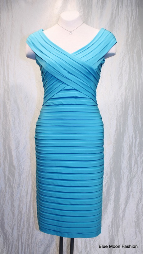 Lichtblauw jurk