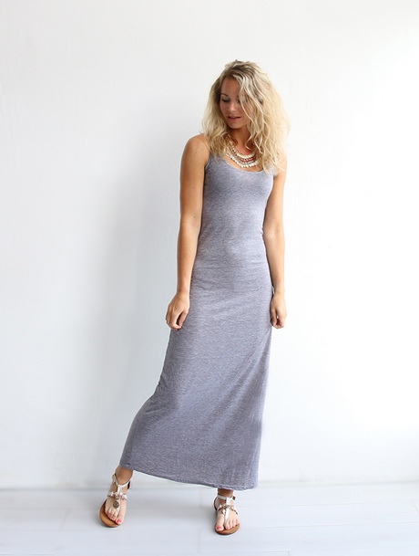 Maxi dress blauw