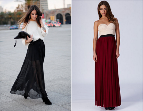 Maxi dress combineren