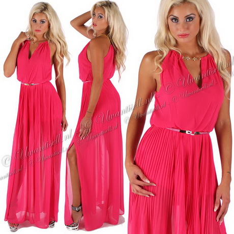 Maxi jurk chiffon