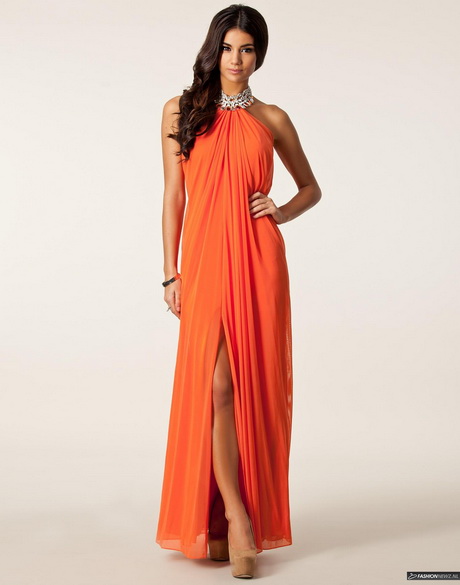 Oranje jurken