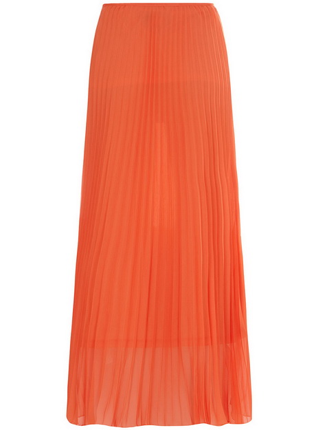 Oranje maxi rok