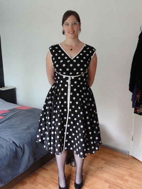 Polkadot jurk