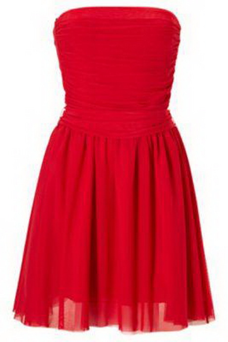 Rode glitter jurk