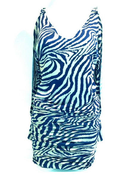 Zebraprint jurk