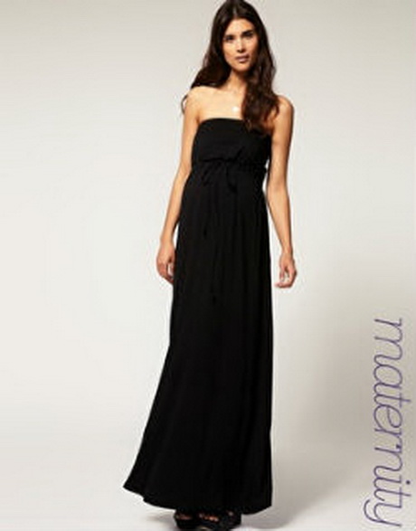 Zwarte maxi dress