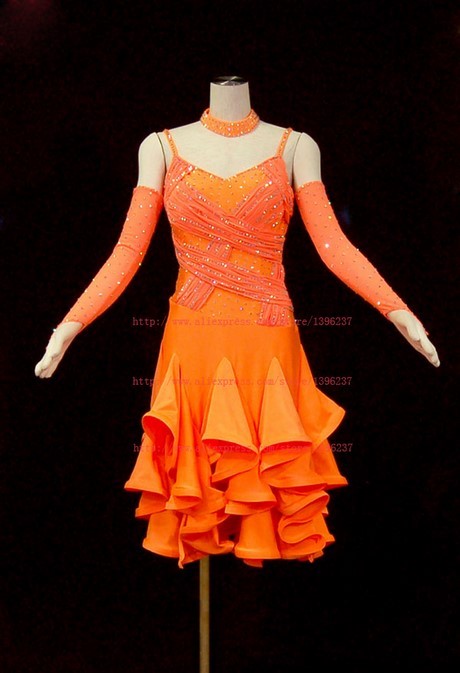 Oranje jurk 2017