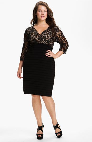 Cocktail jurk plus size