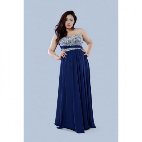 Gala jurk plus size