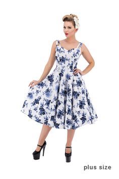 Swing dress grote maten