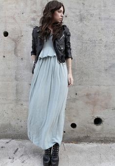 Maxi jurk winter