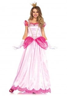 Roze prinsessenjurk dames