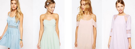 Jurk pastel bruiloft