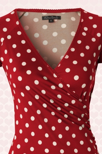 King louie polkadot rood