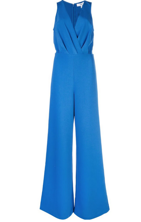 Blauwe jumpsuit