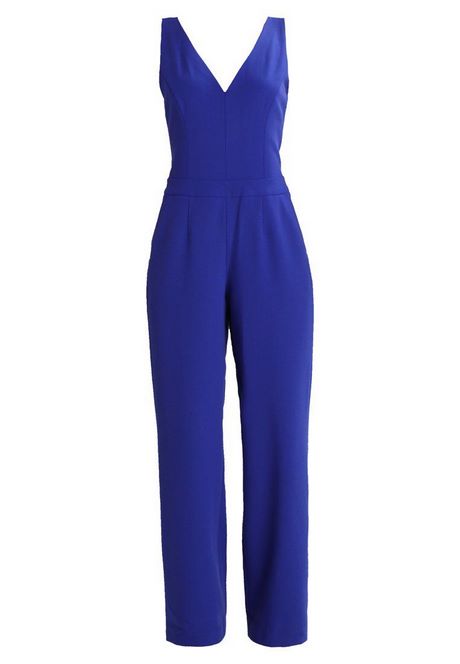 Blauwe jumpsuit