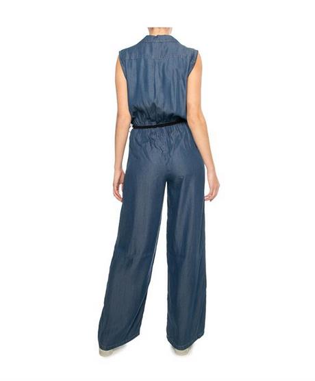 Blauwe jumpsuit