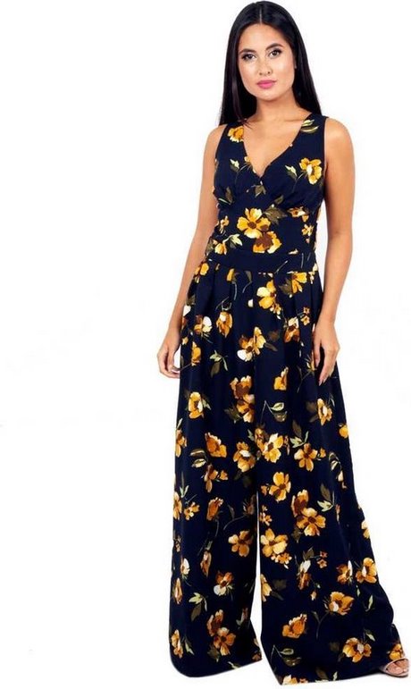 Bloemen jumpsuit