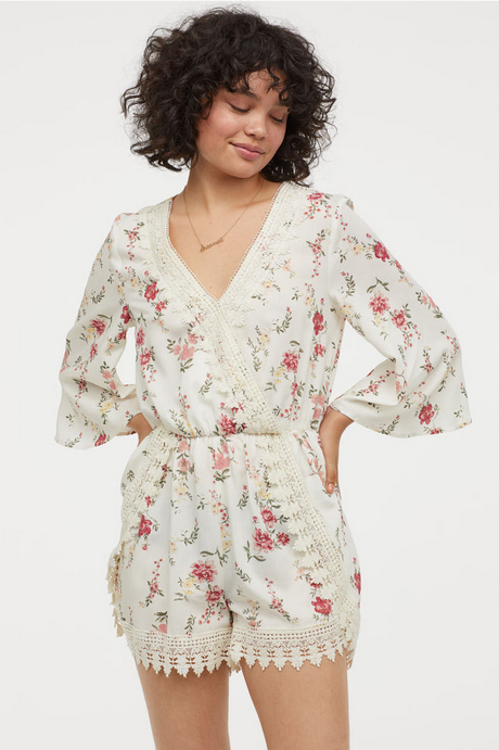 Bloemen playsuit