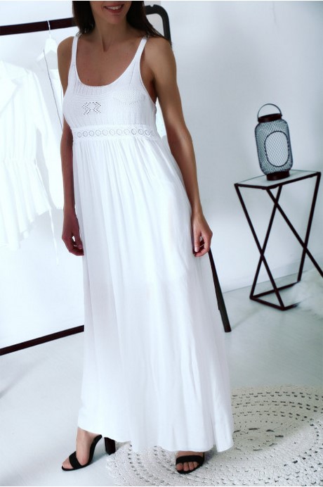 Bohemian witte jurk
