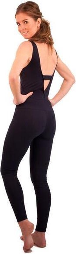 Dames jumpsuit zwart