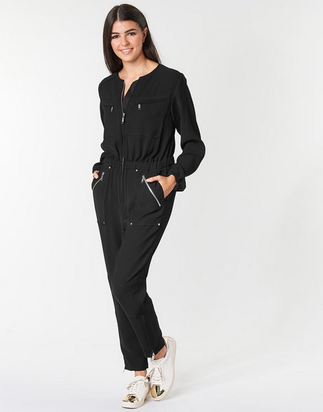 Dames jumpsuit zwart