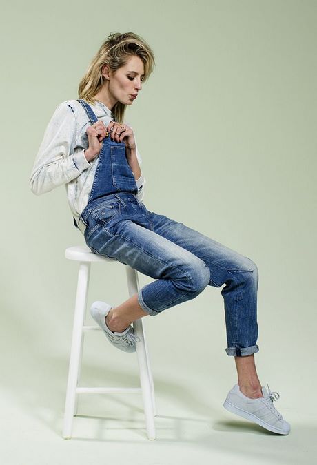 Dames tuinbroek jeans