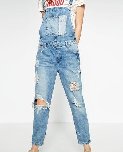 Dames tuinbroek jeans