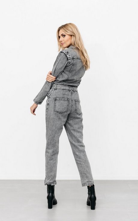 Grijze jumpsuit