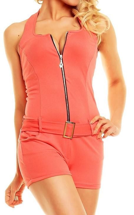 Jumpsuit dames rood