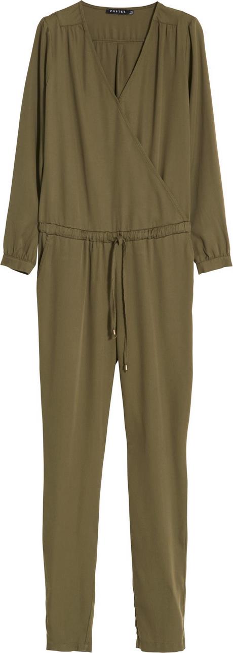 Jumpsuit legergroen