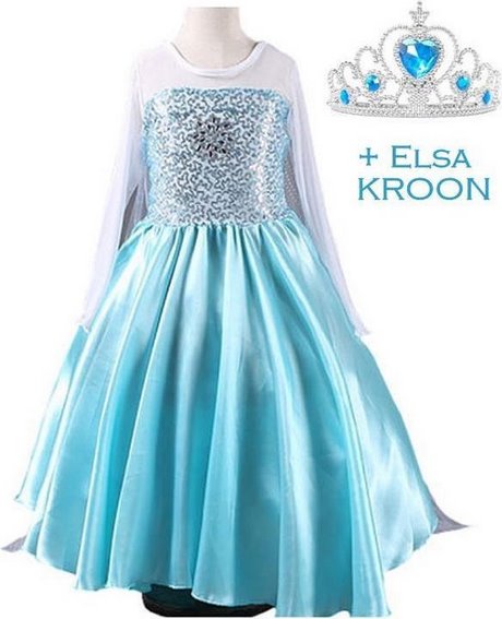 Jurk elsa disney