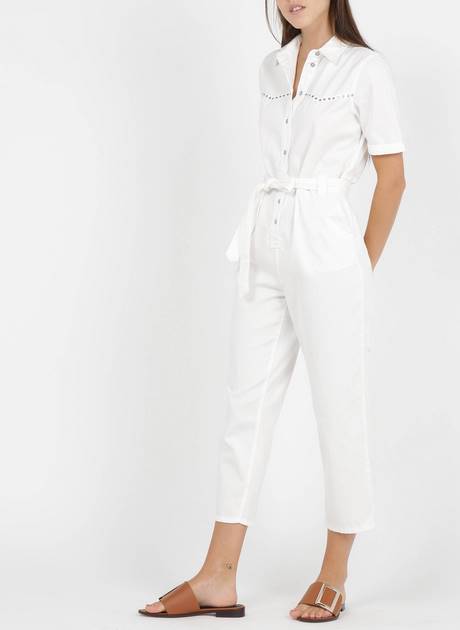 Katoenen jumpsuit dames - Mode en Stijl