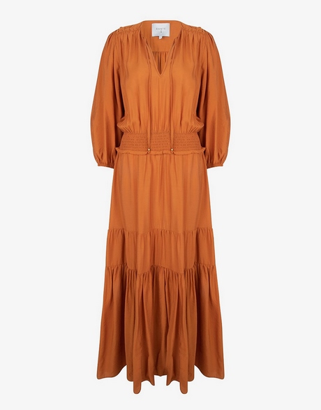 Oranje jurk 2021