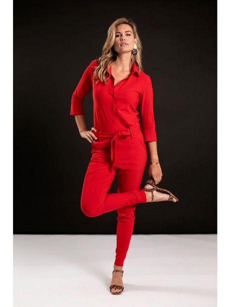 Playsuit rood