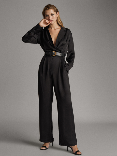 Zwarte jumpsuit dames