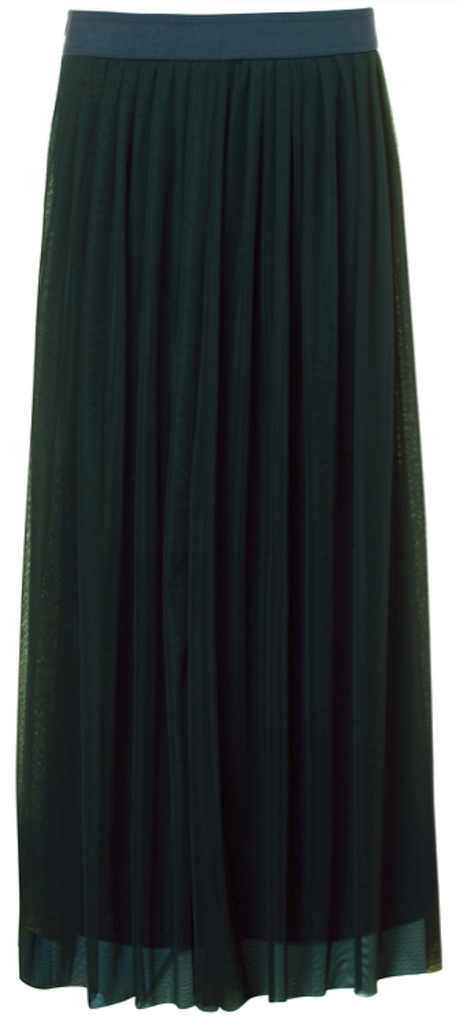 Groene maxi rok