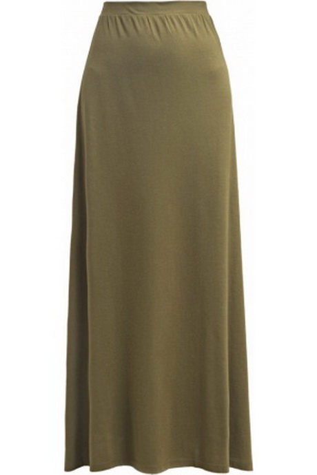 Groene maxi rok